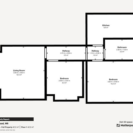 Gorgeous 2Bed Apartment In Fulham, Лондон Экстерьер фото
